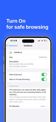 SafeBlock – Content Blocker screenshot