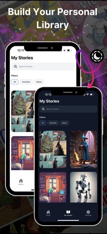 AI Storyteller: Book Creator iPhone screenshot
