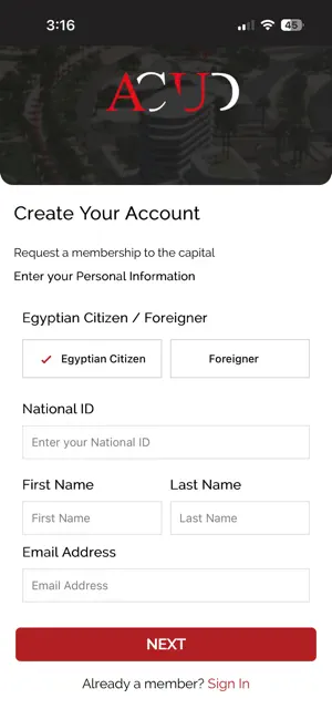 ACUD Citizen App screenshot 2