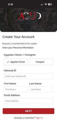 ACUD Citizen App Screenshot 2 of 8