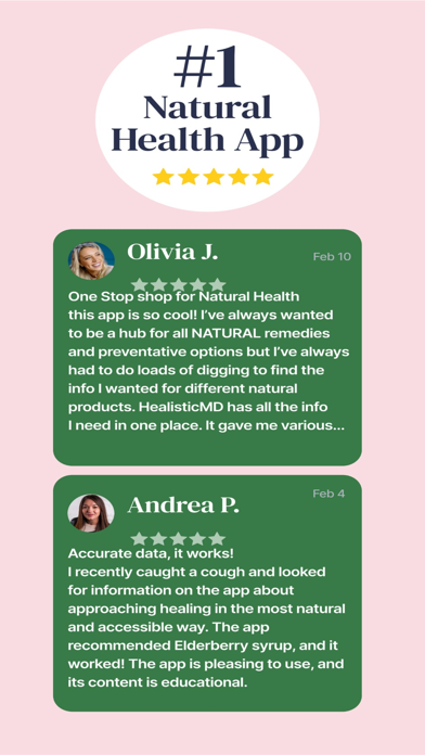 HealisticMD-Natural Treatments iPhone screenshot 5 - Health & Fitness app