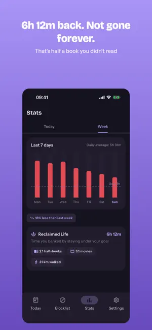 Unscroll: Focus & App Blocker screenshot 3