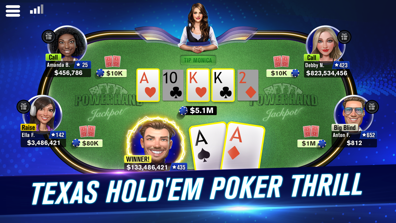 WSOP Poker: Texas Holdem Game screenshot 2