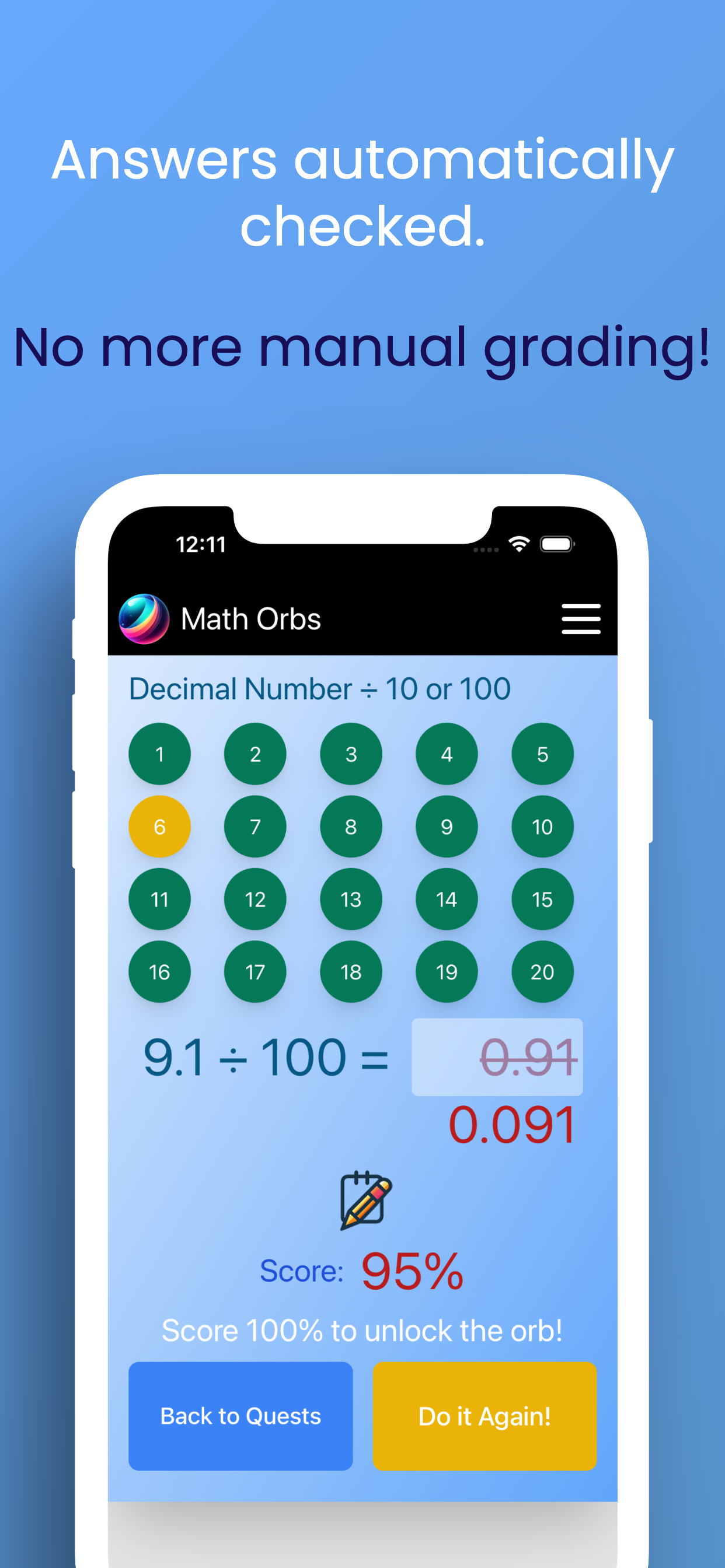 Math Orbs