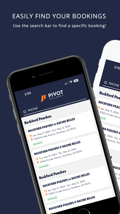 Screenshot 2 of Pivot Culinary Management App