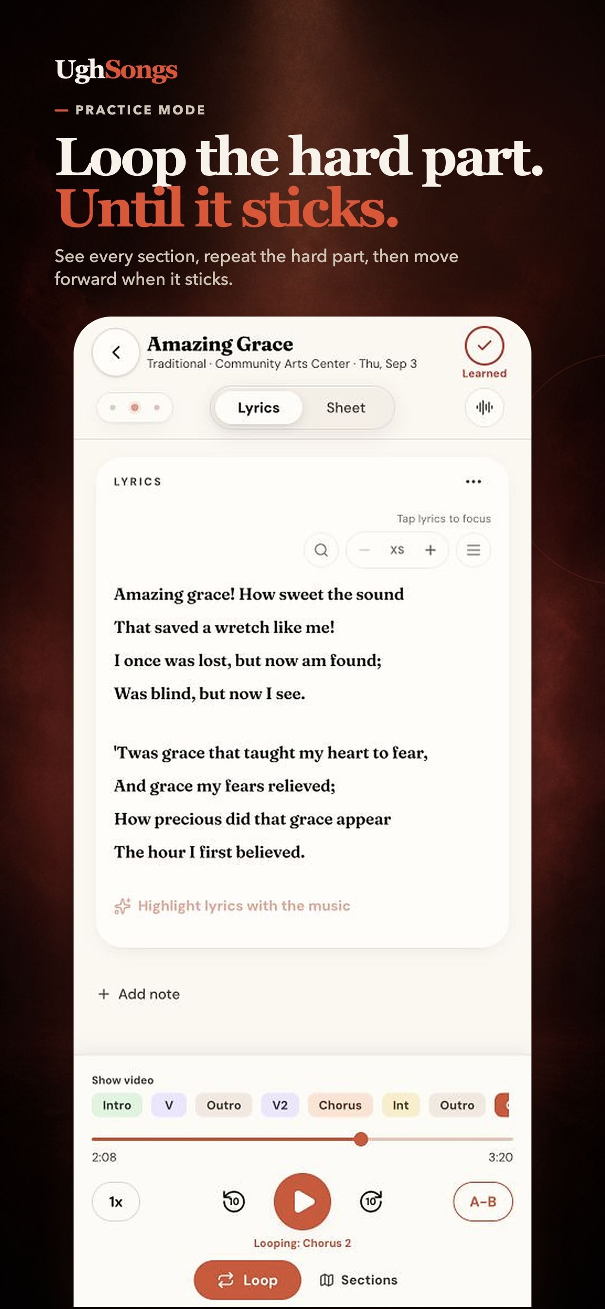 Screenshot 2 of UghSongs