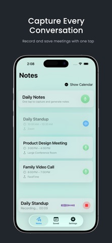 Meeting Cat iPhone screenshot