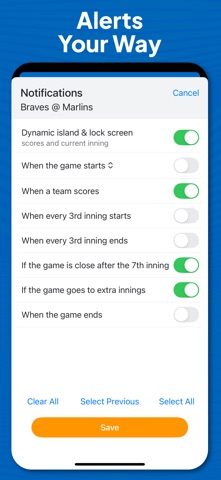 Superfan Sports: MLB Baseball iPhone screenshot