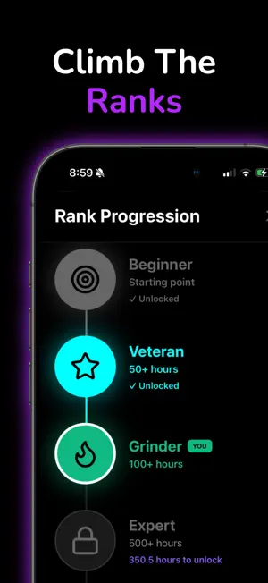1000Hours : Skill Tracker screenshot 3