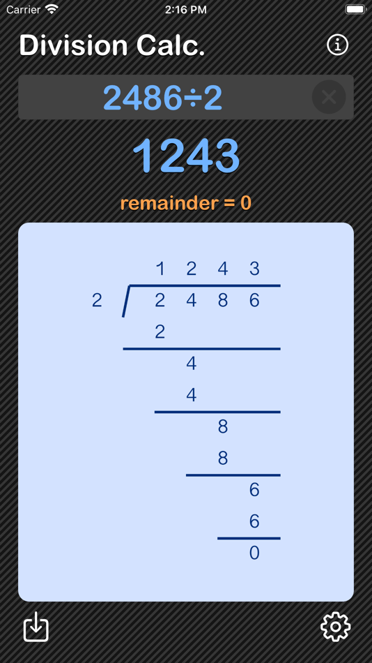 #9. Division Calculator (iOS) 由: Heng Jia Liang