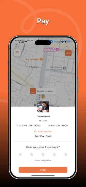 Maxride: Bajaj & Ojek Online iPhone screenshot 5