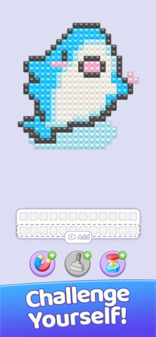 Blocks Coloring-Sorting Game iPhone screenshot