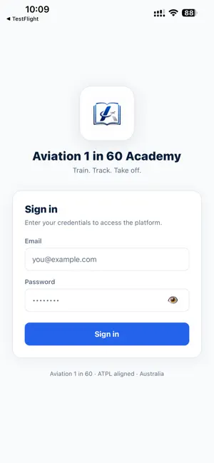 Aviation 1 in 60 Academy screenshot 1