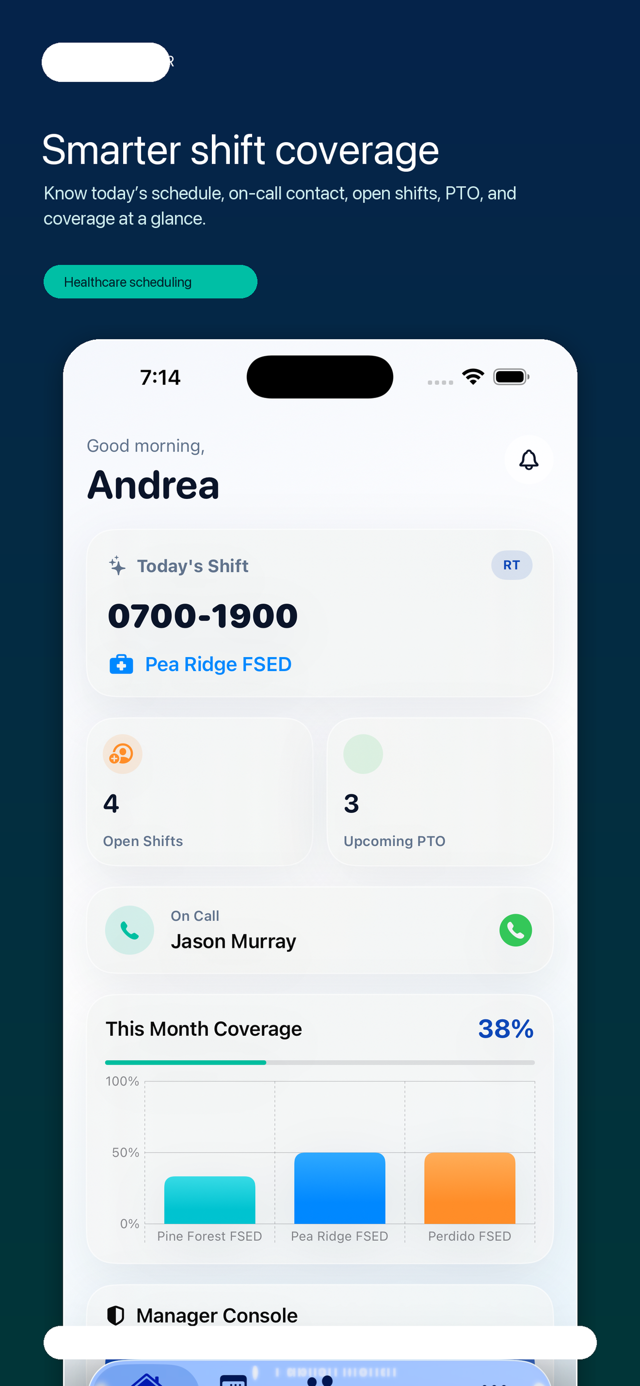 Shift Manager: Team Schedule screenshot 3