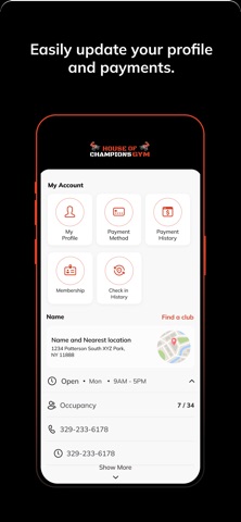House of Champions Gym screenshot 2