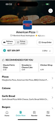 American Pizza. Screenshot 2 of 4