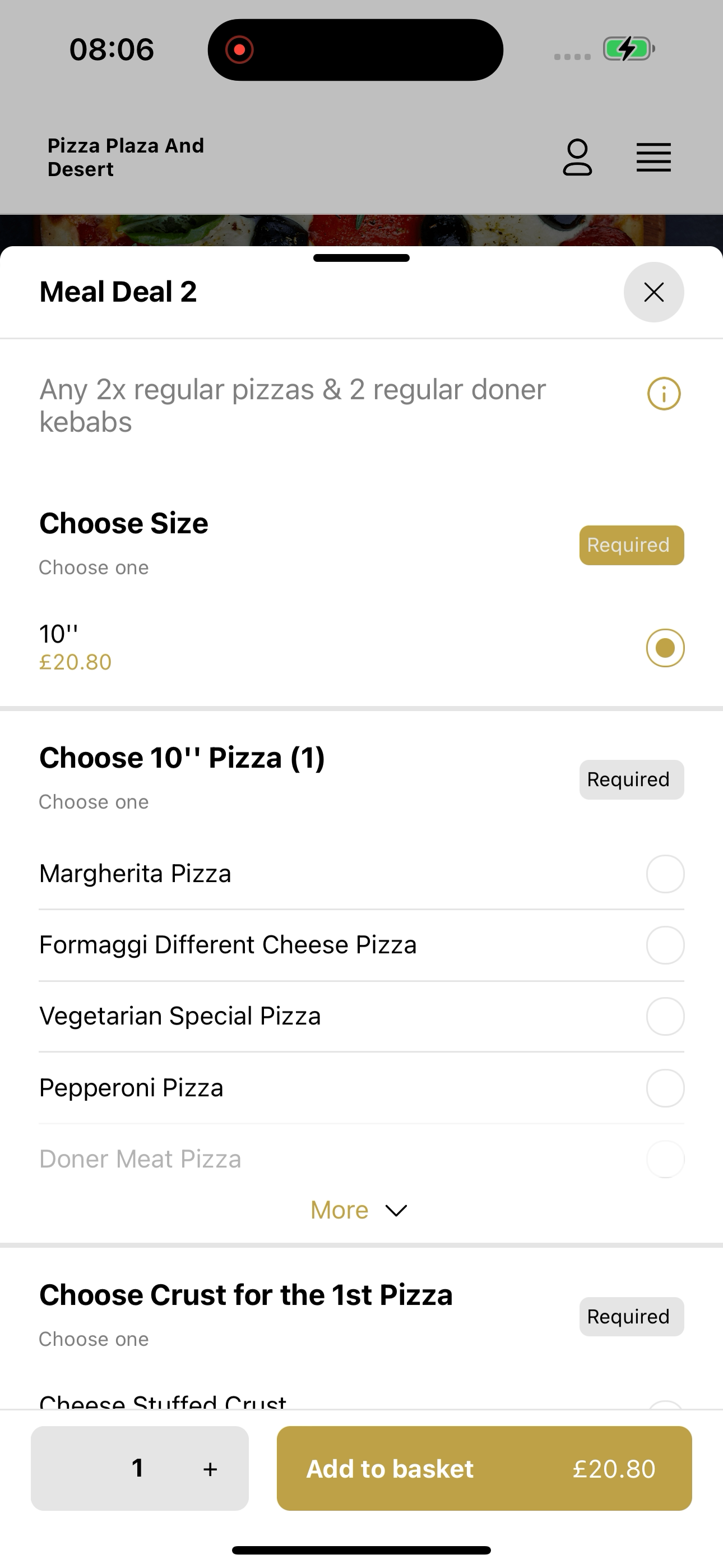 Pizza Plaza And Dessert screenshot 7