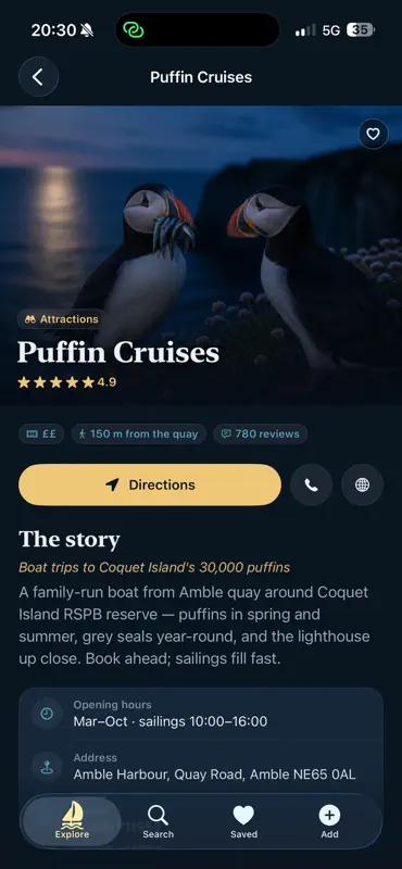 Visit Amble screenshot 3 of 8