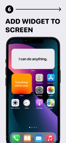 Affirmations for You iPhone screenshot