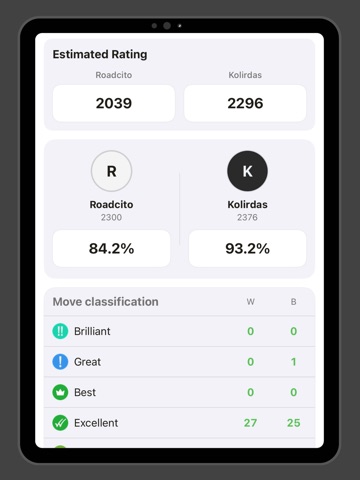 MoveSense: Chess Analysis iPad screenshot