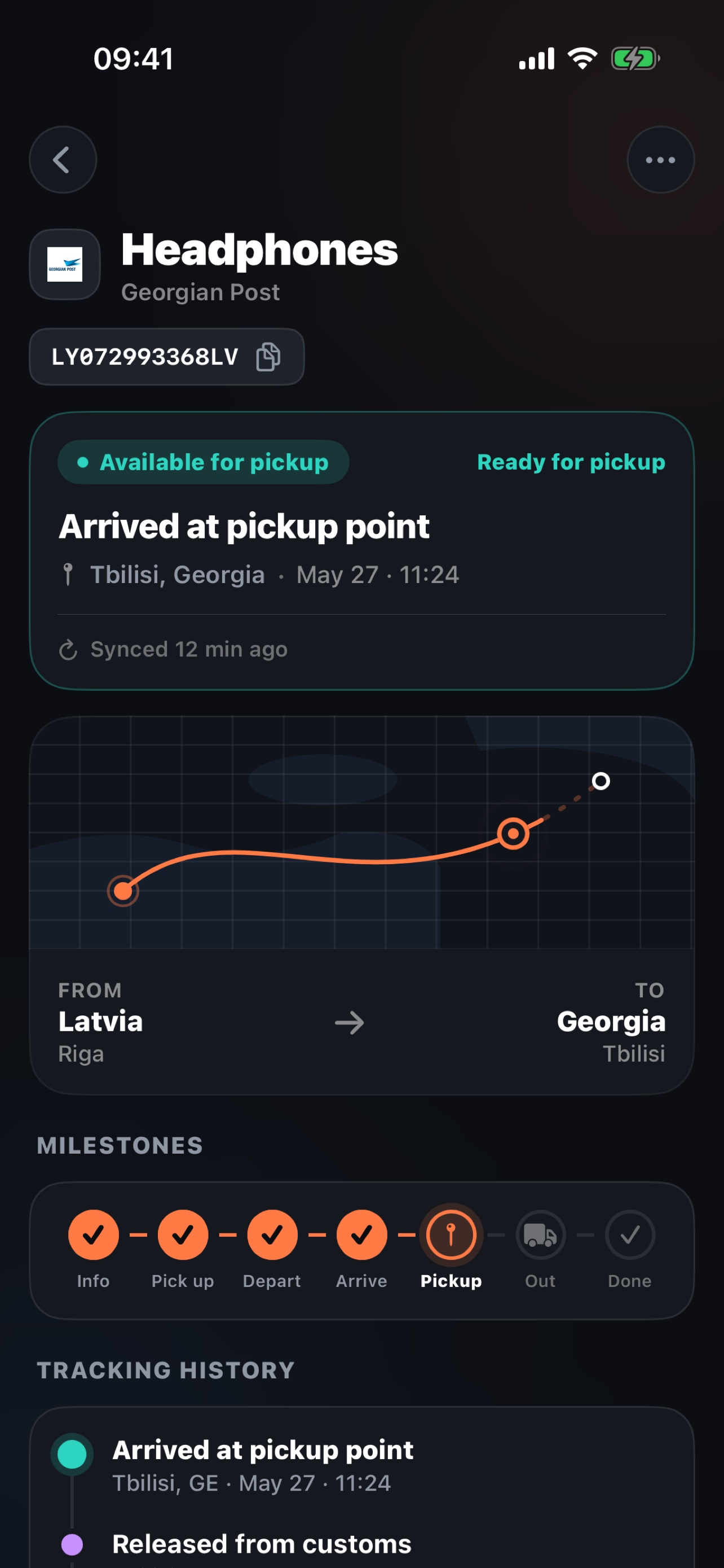 Parcel Trace: Package Tracker screenshot 6