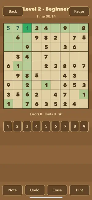 Sudoku Grove screenshot 1