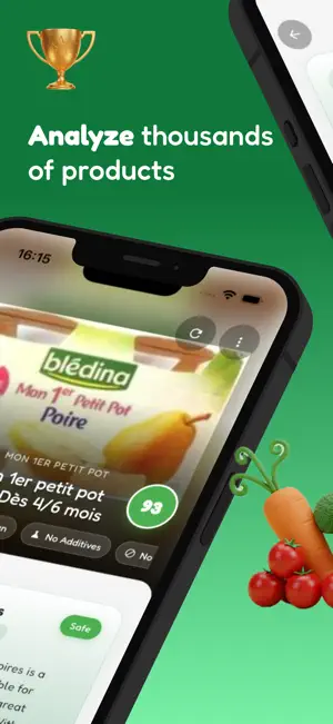 BabyCheck - Kids food scanner screenshot 2