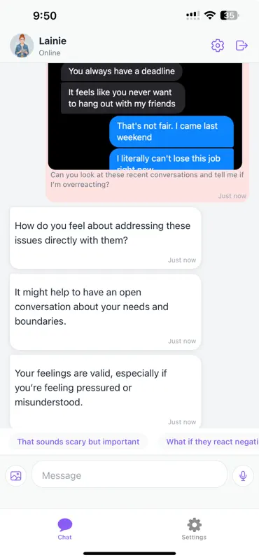 Lainie - Relationship Coach screenshot 7 of 7