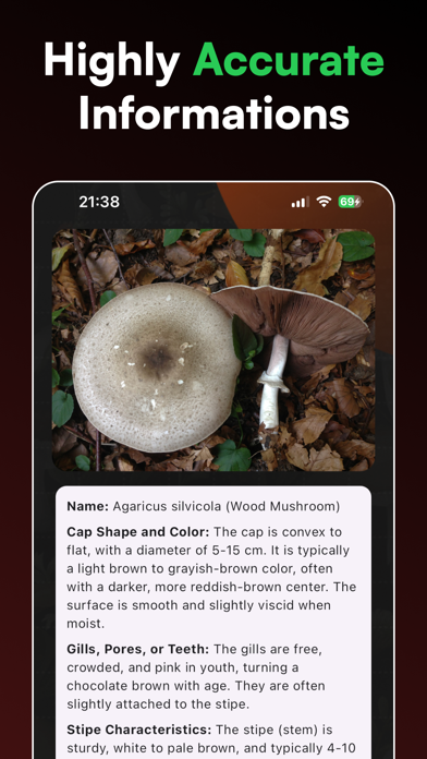 Mushroom AI: Fungus Identifier Screenshot