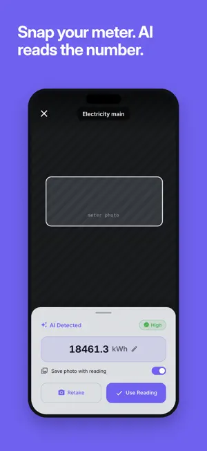 Utility Meter Tracker screenshot 3
