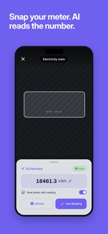 Utility Meter Tracker Screenshot 3 of 7