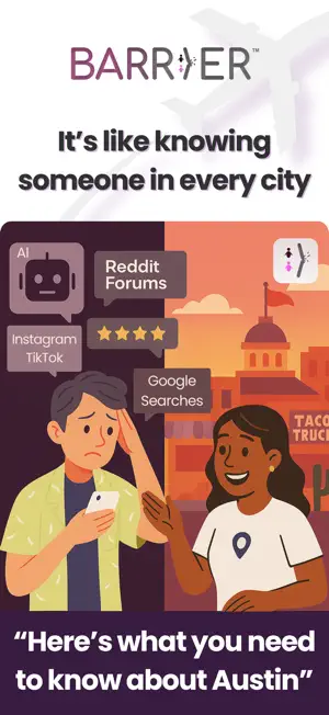 Barrier: Local Travel Advice screenshot 1