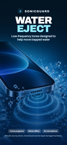 SonicGuard Water Eject & Clean Screenshot 1 of 6