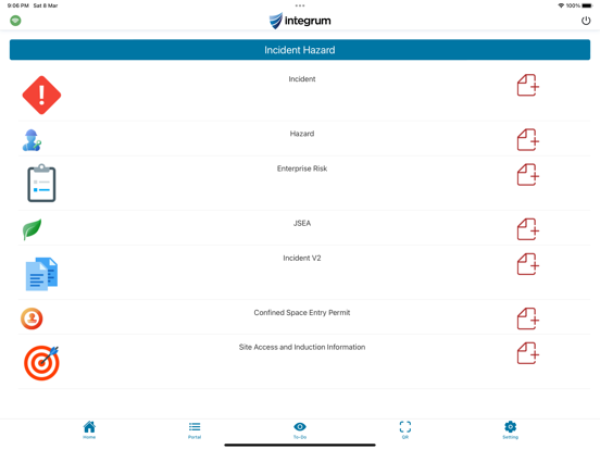 integrumLive iPad screenshot 4 - Business app
