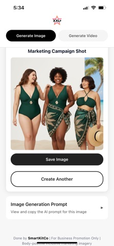 BODYPLUS IMAGE & VIDEO CREATOR iPhone screenshot