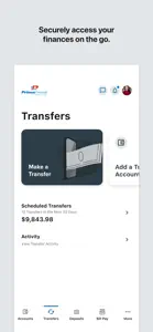 Prime Financial CU Mobile screenshot #2 for iPhone