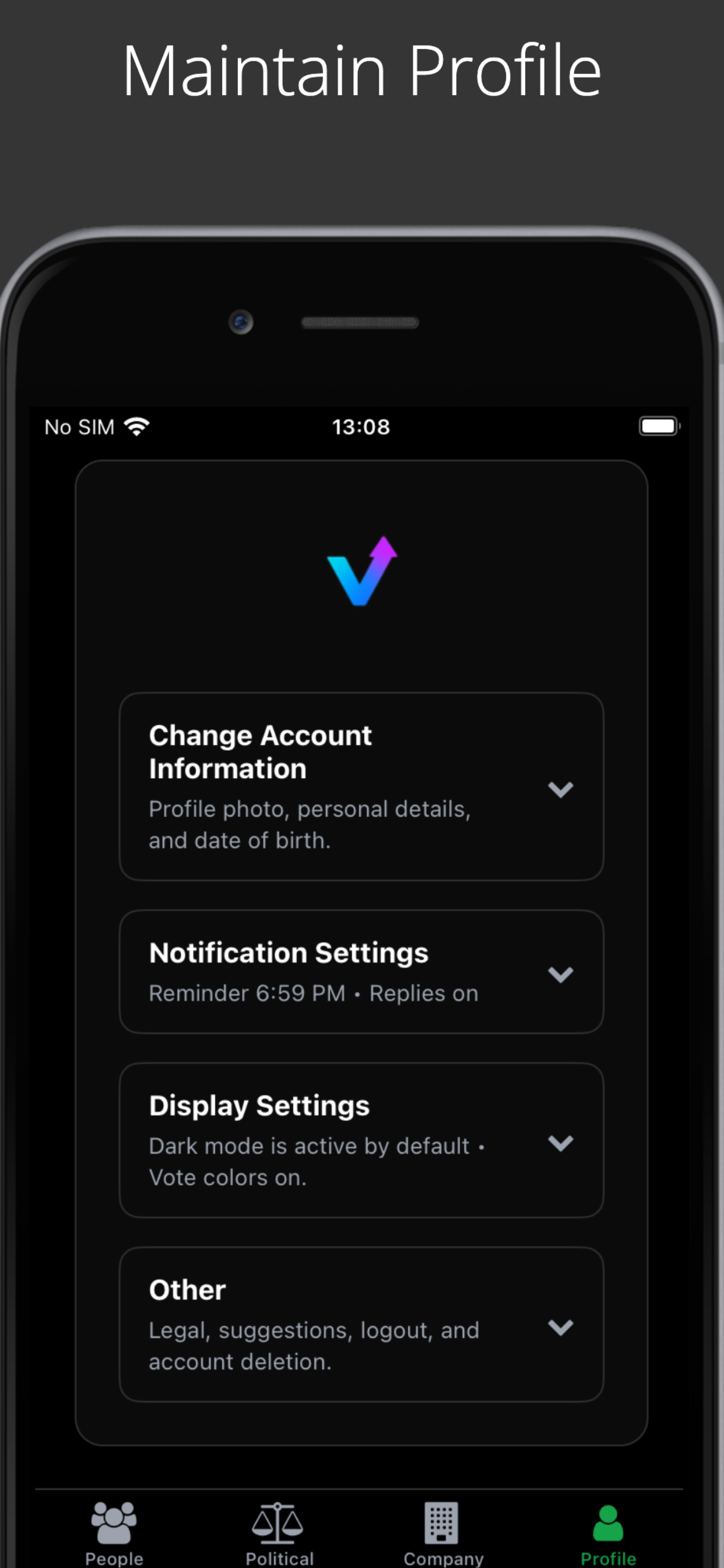 GoVoteApp screenshot 9