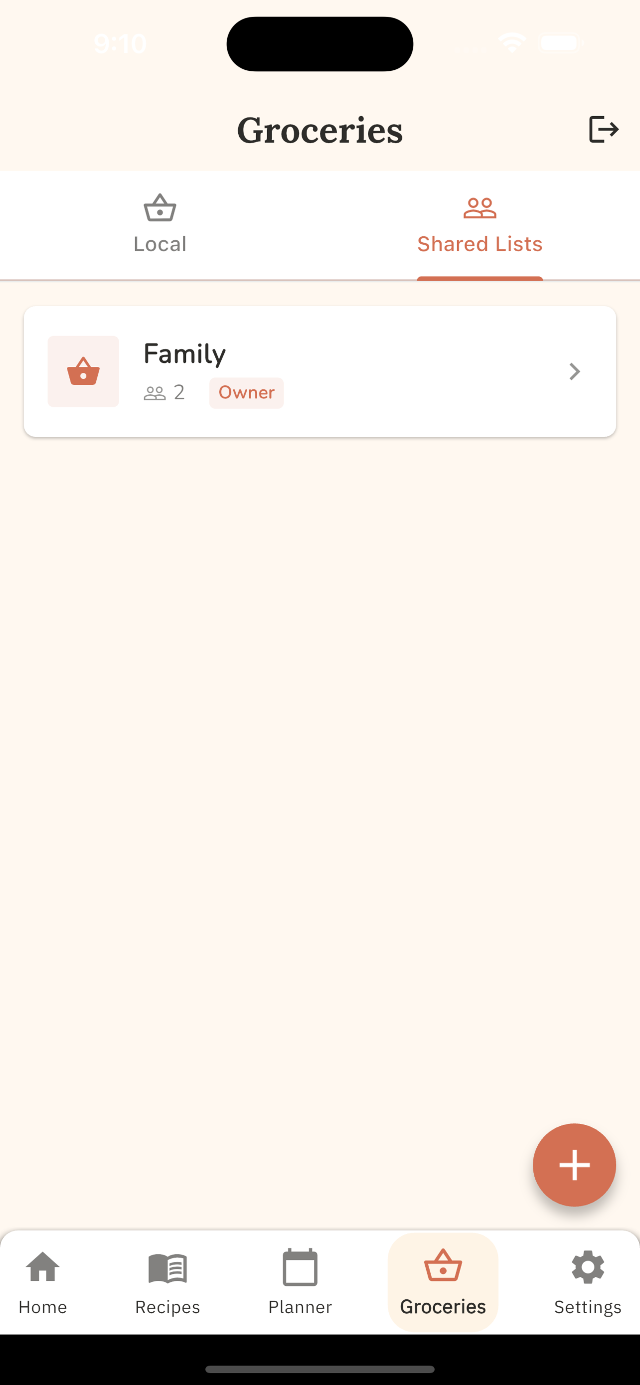 Mealtime App