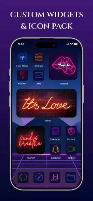 ThemeX: App Icons & My Widgets iPhone screenshot 4