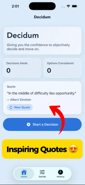 Decidum screenshot 1