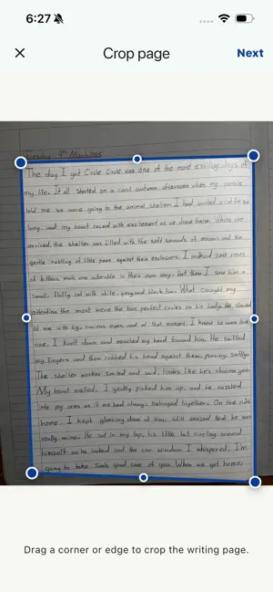 Peck Check: Writing Feedback screenshot 1