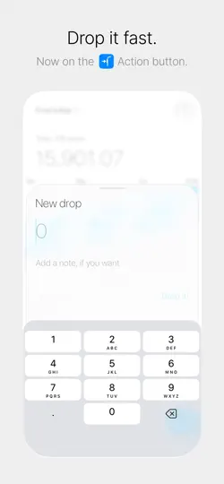 Скриншот Tallydrop на iPhone 2