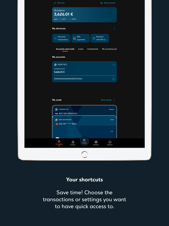 Screenshot #5 pour Eurobank Mobile App