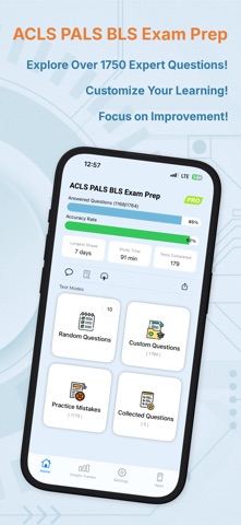 ACLS PALS BLS Exam Prep Screenshot 1 of 6