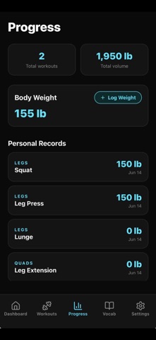 Repd Lift Tracker Screenshot 7 of 10