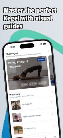 Pelvic Floor & Kegel Plan iPhone screenshot