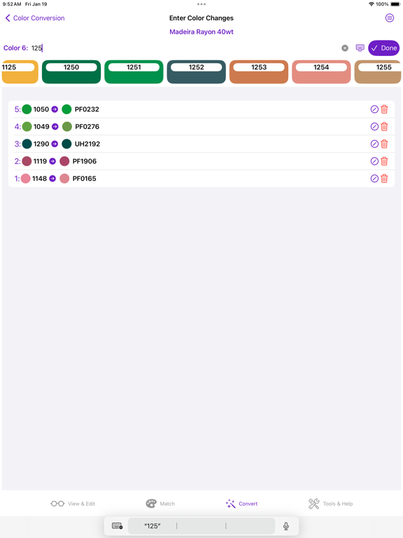 ThreadBook iPad screenshot 9 - Lifestyle app