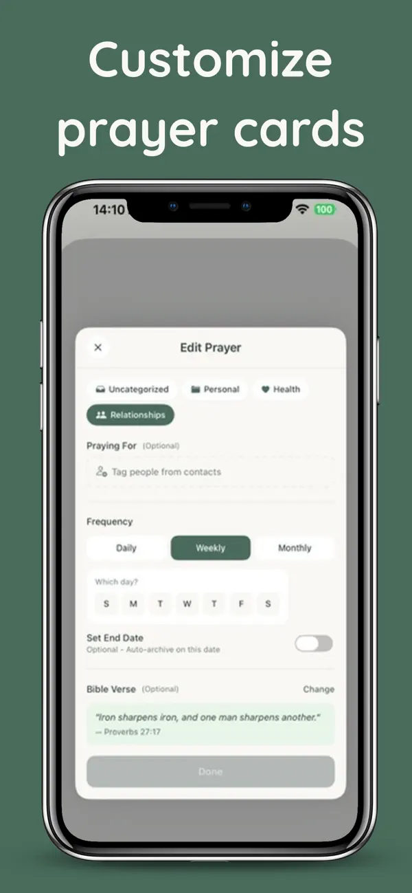 #5. The Pray App (iOS) Ved: Nicholas Nehaul