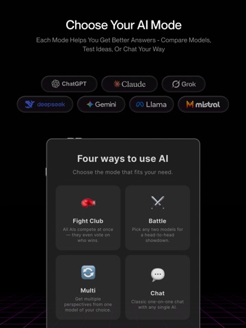 Jury — Your AI Debate Ring iPad screenshot