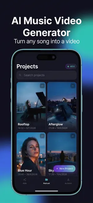 TuneVid - AI Music Video screenshot 1